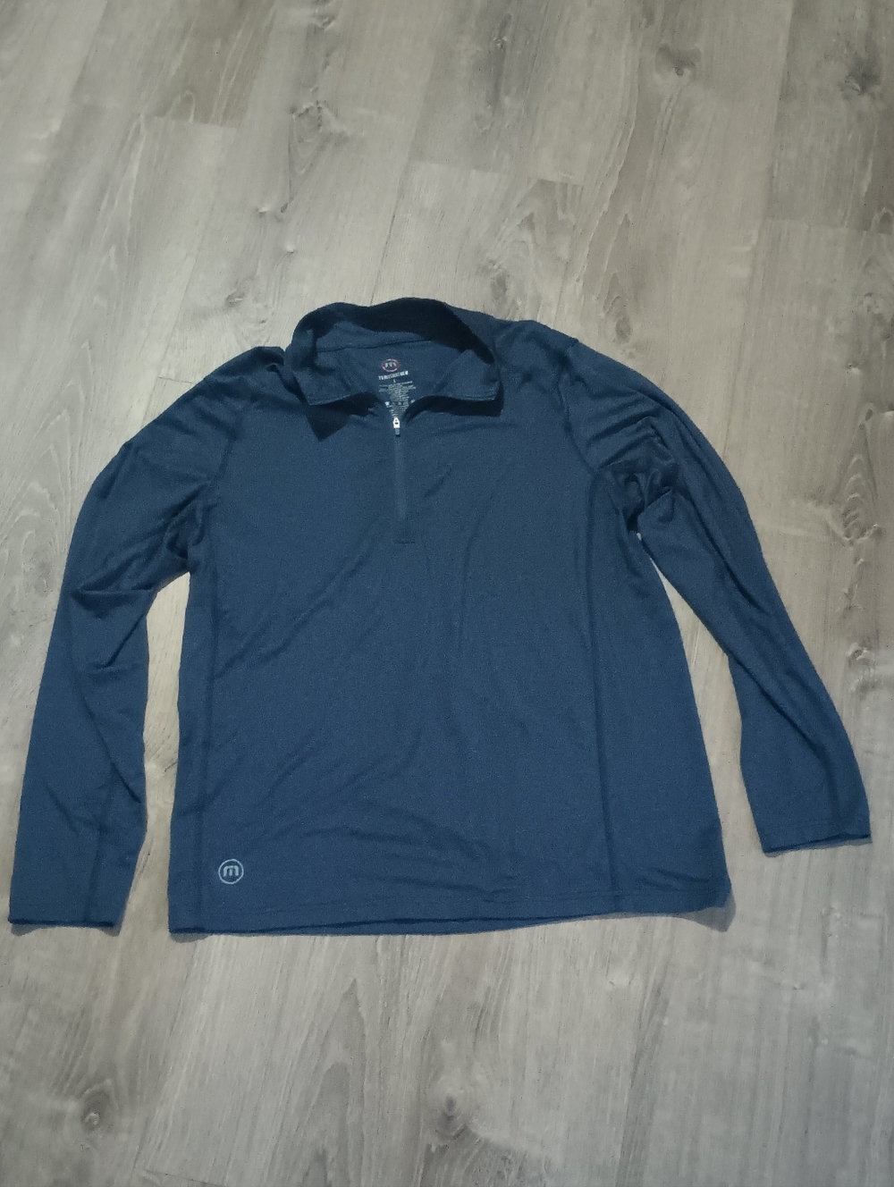 Travis Mathew Quarter Zip Pullover (Blue) D-6